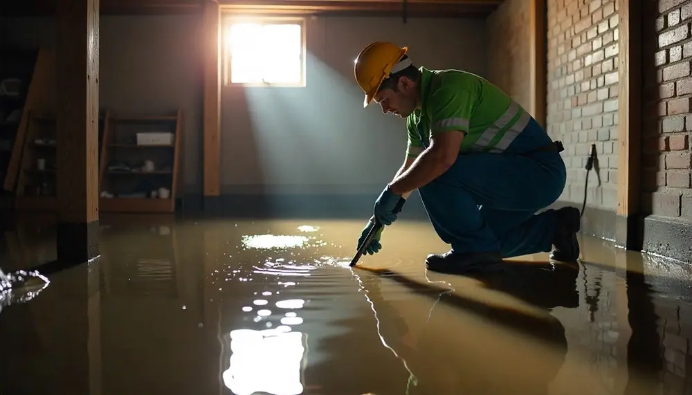 Professional water damage restoration services in Vincent, KY